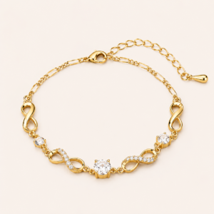 Rhinestone Decor Bracelet
