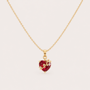 Fleur de Coeur Necklace