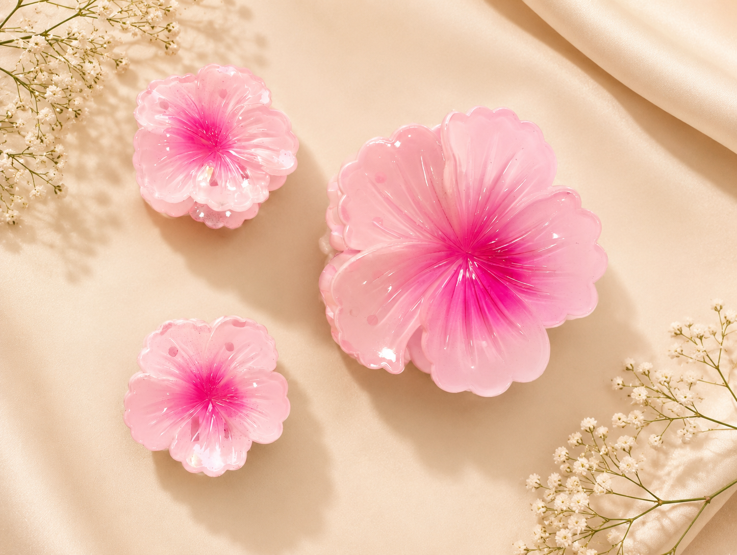 Bloom Hair Clip Set