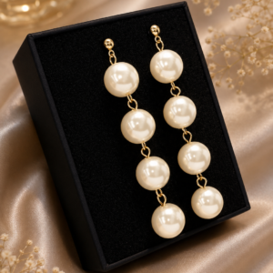 Pearl Cascade Earrings