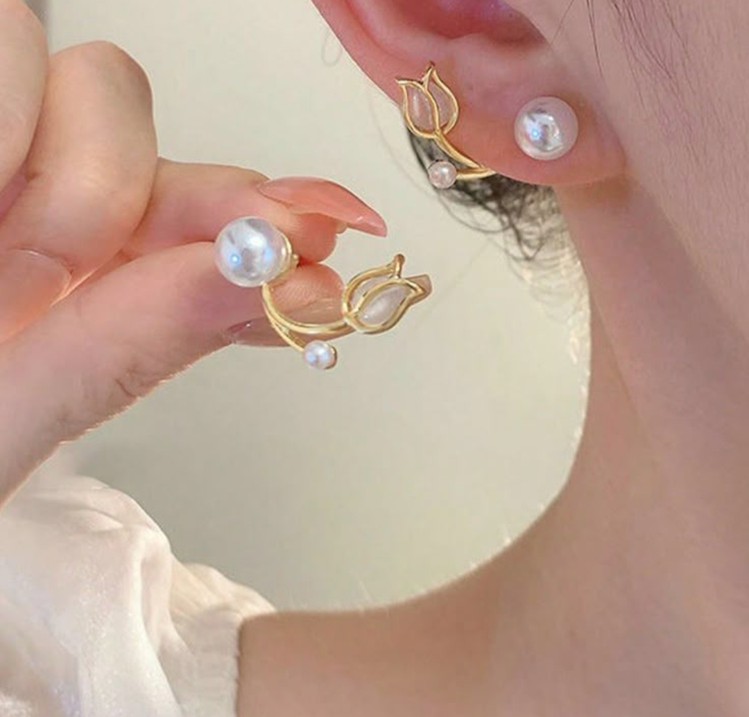 Pearl Bloom Earrings