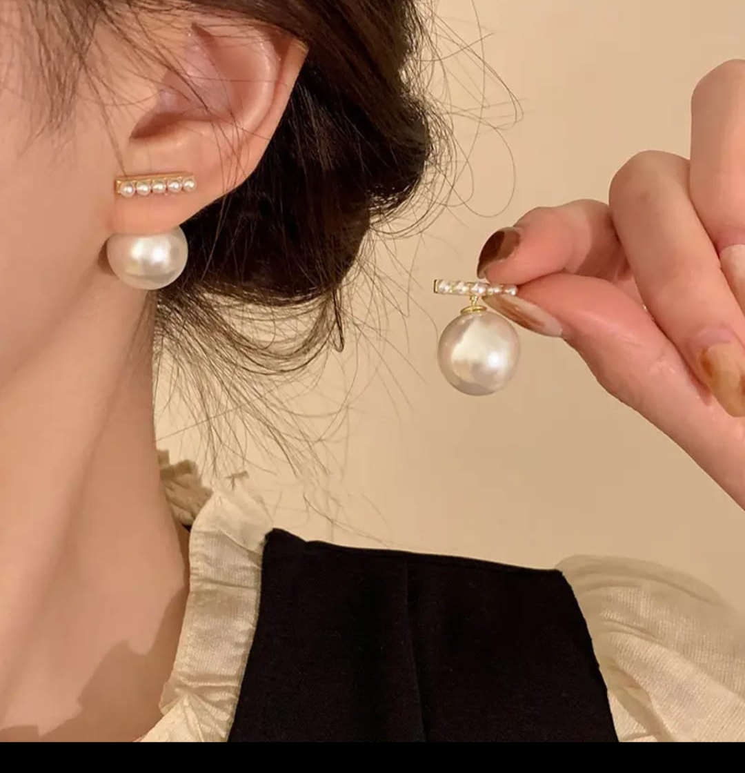 Pearl Luxe Drop Earrings